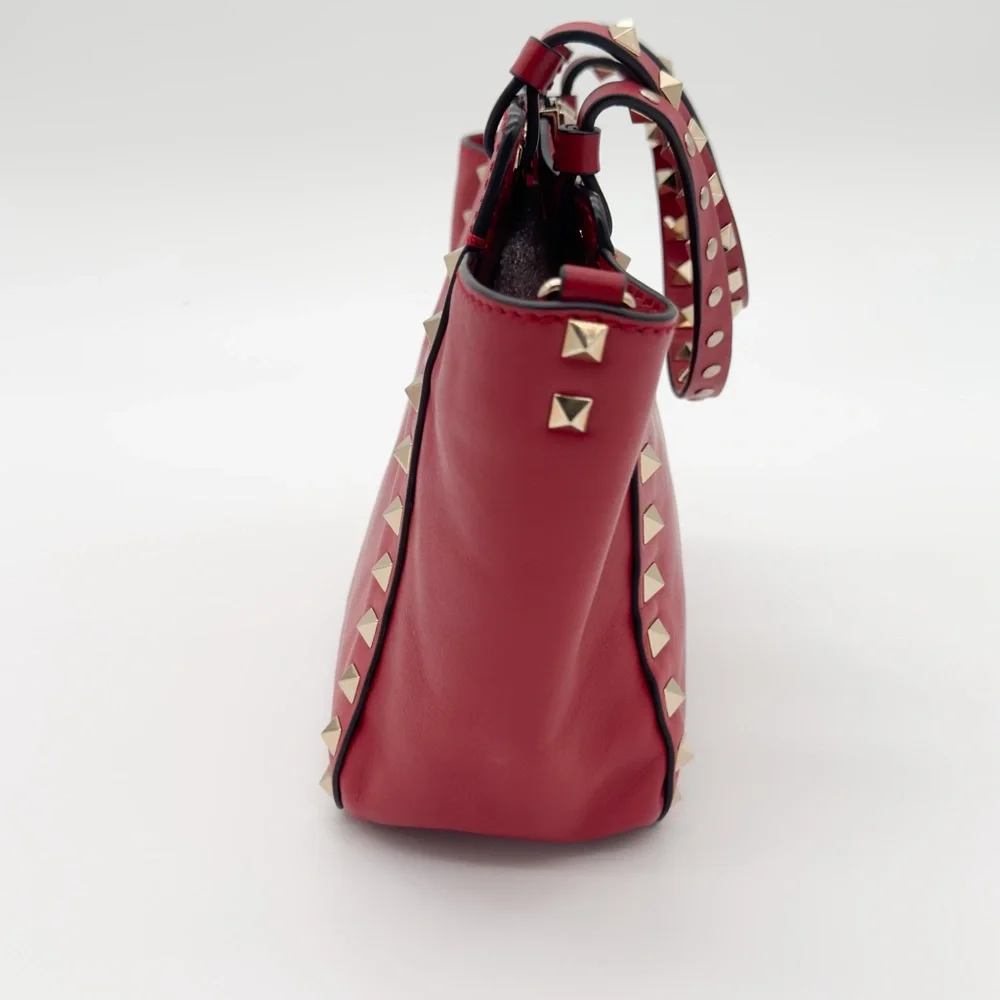 Valentino Rockstud Leather Shoulder Bag - Picture 13 of 17